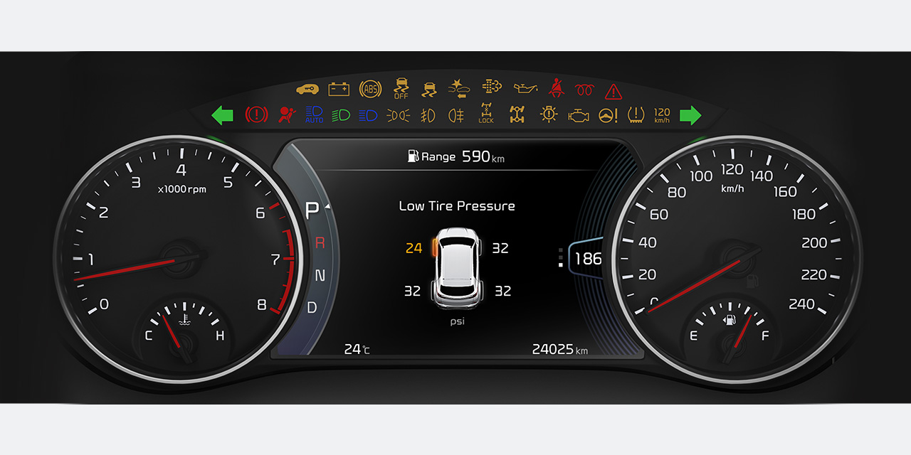 Seltos Tire Pressure Monitor